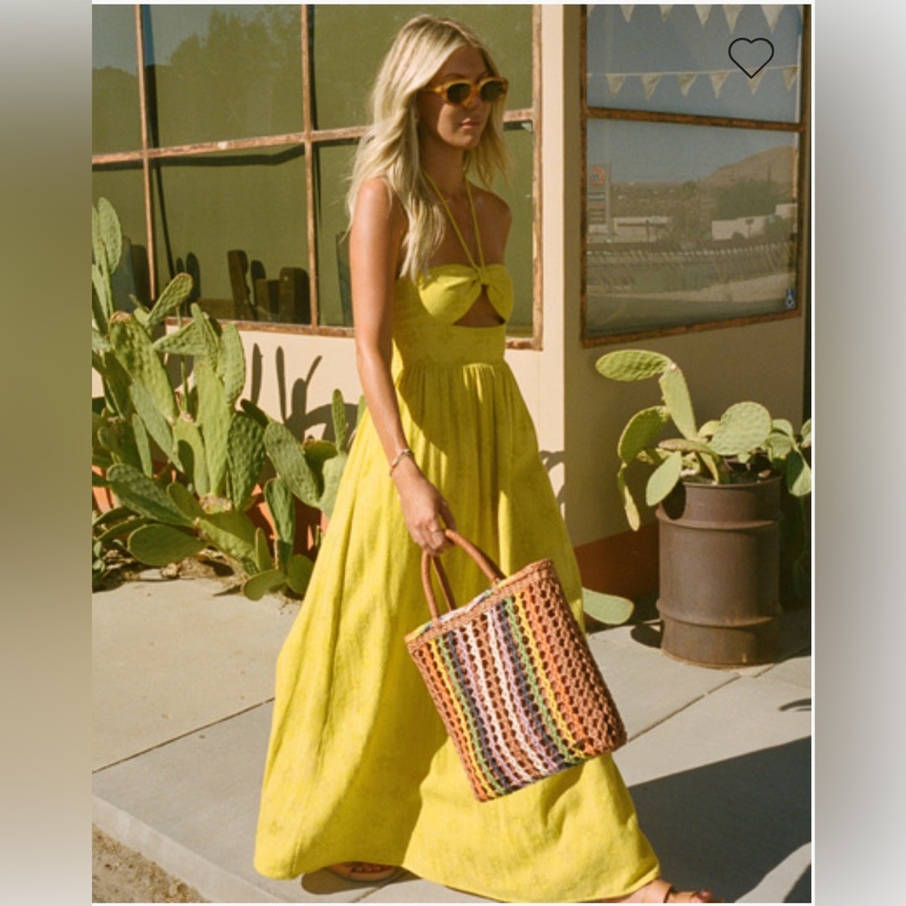 SALTY BLONDE x BILLABONG MAXI DRESS